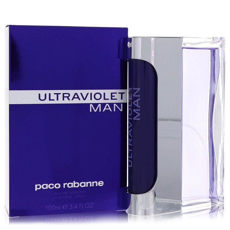 Ultraviolet Eau De Toilette Spray By Paco Rabanne 3.4 oz