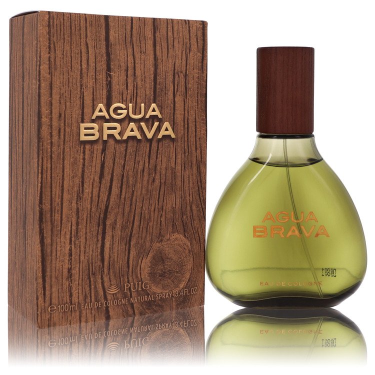 Agua Brava Eau De Cologne Spray By Antonio Puig 3.4 oz