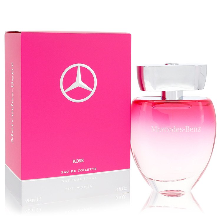 Mercedes Benz Rose Eau De Toilette Spray By Mercedes Benz 3 oz