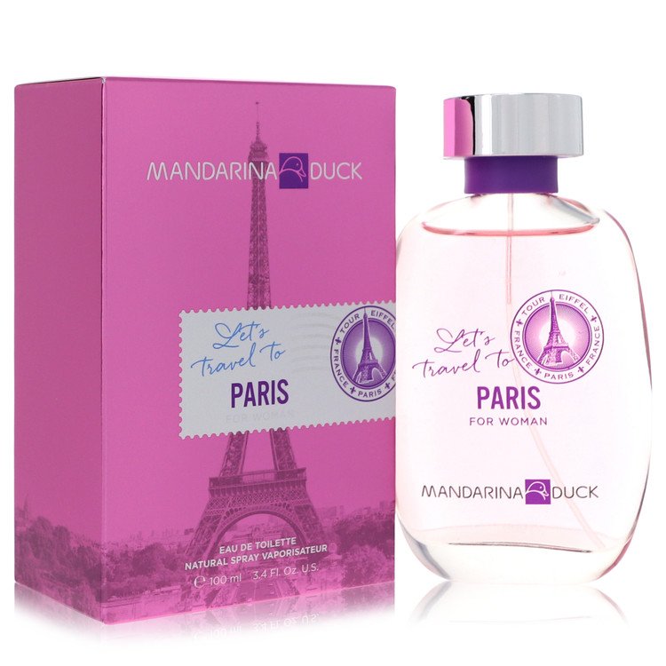 Mandarina Duck Let's Travel To Paris Eau De Toilette Spray By Mandarina Duck 3.4 oz