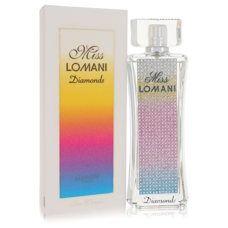 Miss Lomani Diamonds Eau De Parfum Spray By Lomani 3.3 oz
