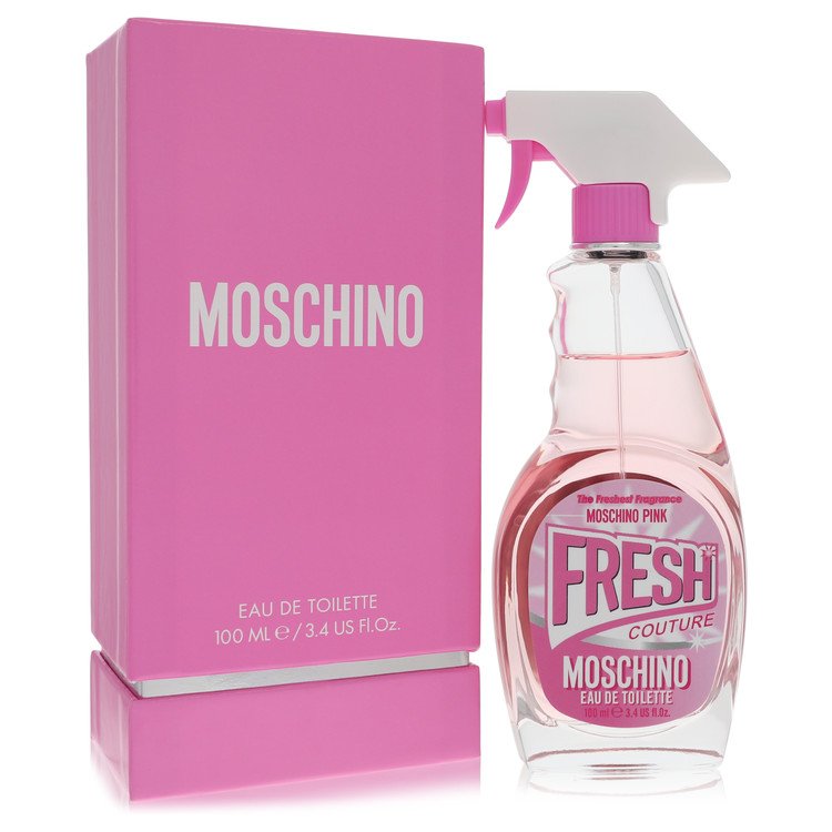 Moschino Fresh Pink Couture Eau De Toilette Spray By Moschino 3.4 oz