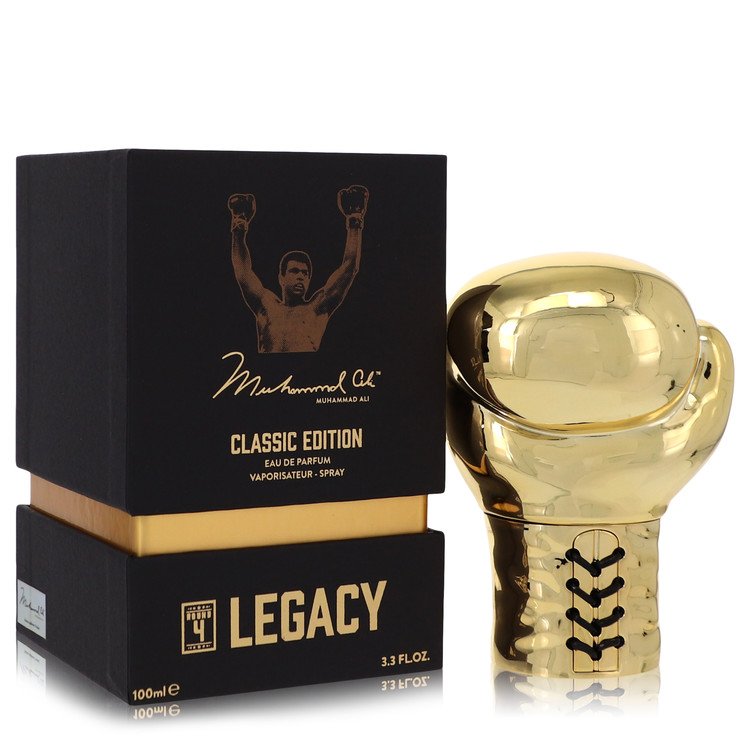 Muhammad Ali Legacy Round 4 Eau De Parfum Spray (Classic Edition) By Muhammad Ali 3.3 oz