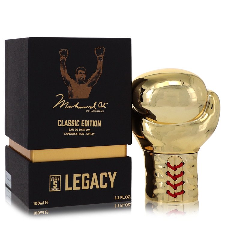 Muhammad Ali Legacy Round 5 Eau De Parfum Spray (Classic Edition) By Muhammad Ali 3.3 oz