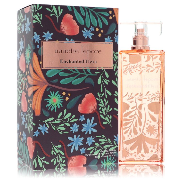 Nanette Lepore Enchanted Flora Eau De Parfum Spray By Nanette Lepore 3.4 oz