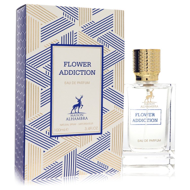 Narcotic Flower Addiction Eau De Parfum Spray By Maison Alhambra 3.4 oz