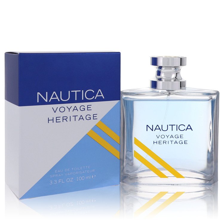Nautica Voyage Heritage Eau De Toilette Spray By Nautica 3.4 oz