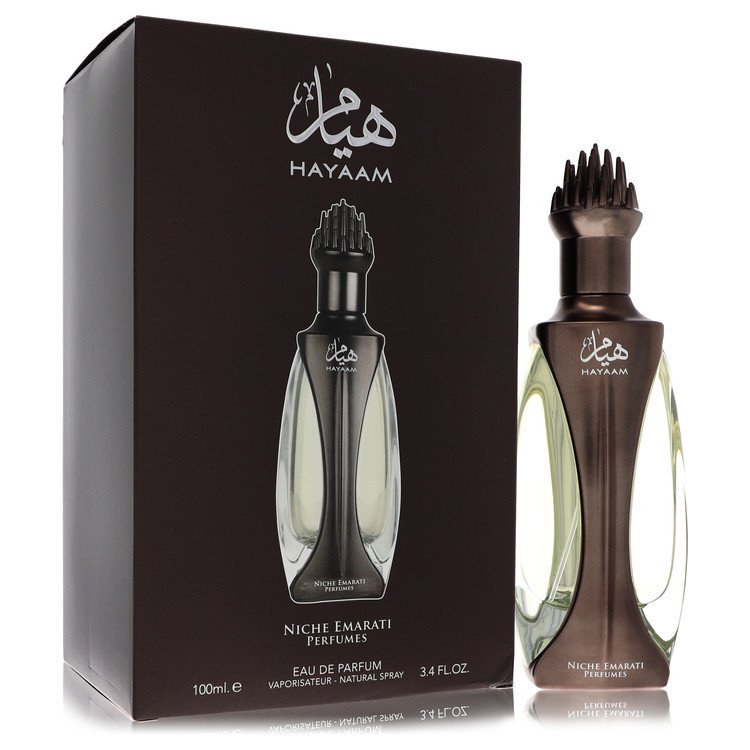 Niche Emarati Hayaam Eau De Parfum Spray (Unisex) By Lattafa 3.4 oz