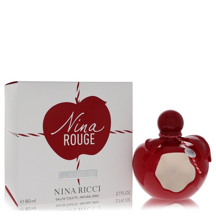 Nina Rouge Eau De Toilette Spray By Nina Ricci 2.7 oz