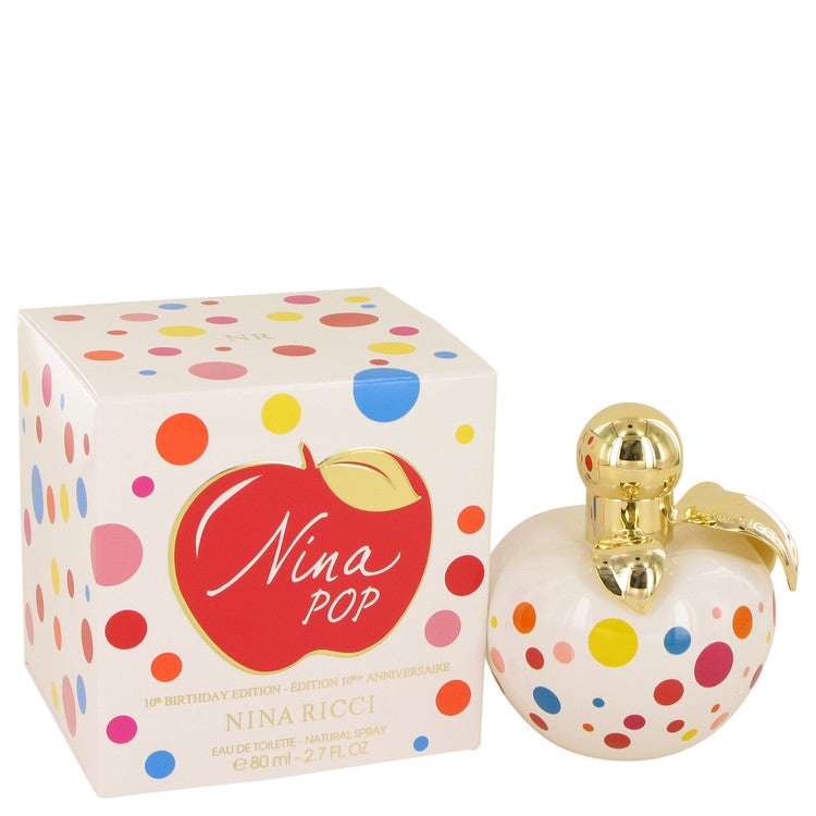 Nina Pop Eau De Toilette Spray (10th Birthday Edition) By Nina Ricci 2.7 oz