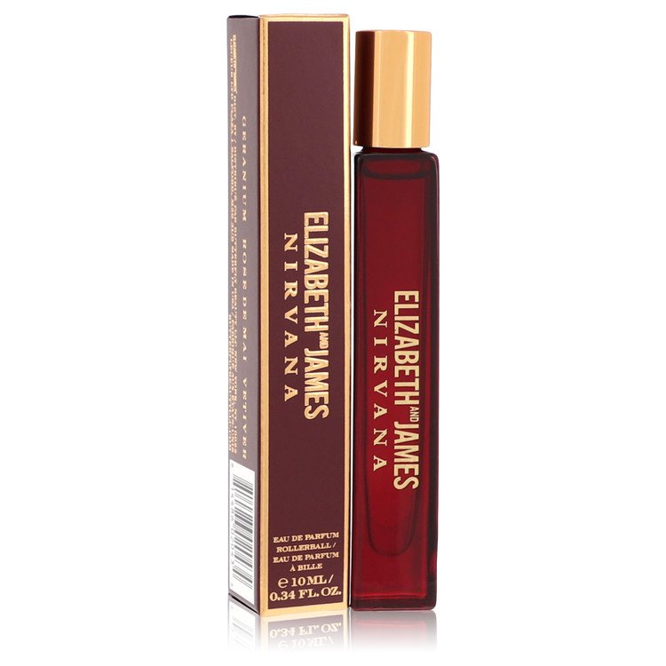 Nirvana Rose Mini EDP Roller Ball Pen By Elizabeth and James 0.34 oz