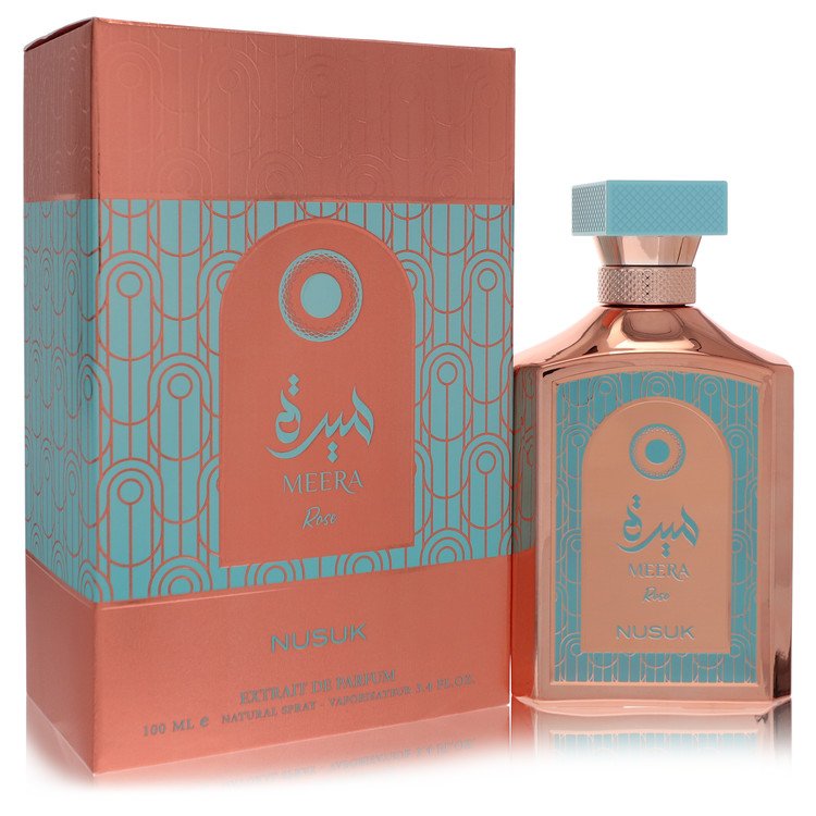 Nusuk Meera Rose Extrait De Parfum Spray By Nusuk 3.4 oz