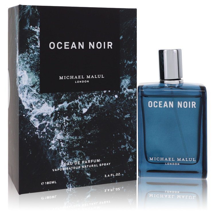 Ocean Noir Eau De Parfum Spray By Michael Malul 3.4 oz