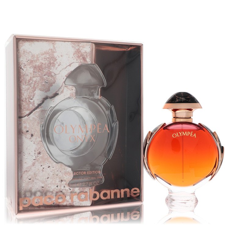 Olympea Onyx Eau De Parfum Spray Collector Edition By Paco Rabanne 2.7 oz