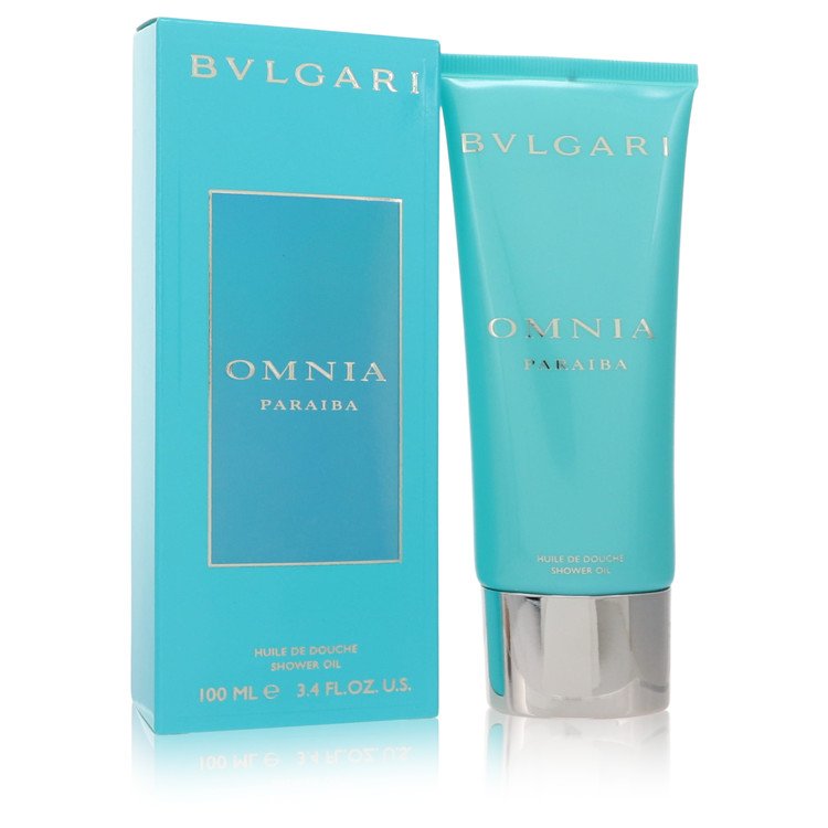 Omnia Paraiba Shower Oil By Bvlgari 3.4 oz