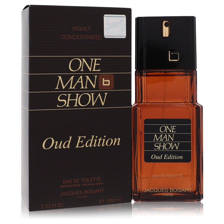 One Man Show Oud Edition Eau De Toilette Spray By Jacques Bogart 3.4 oz