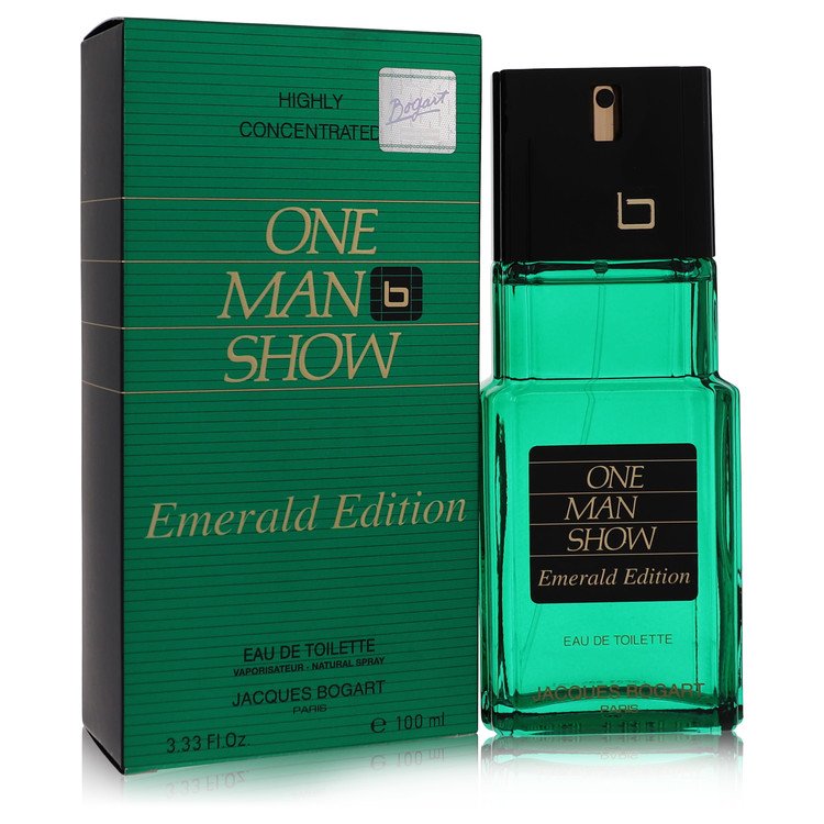 One Man Show Emerald Eau De Toilette Spray By Jacques Bogart 3.4 oz