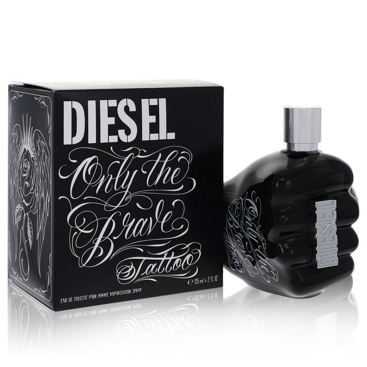 Only The Brave Tattoo Eau De Toilette Spray By Diesel 4.2 oz