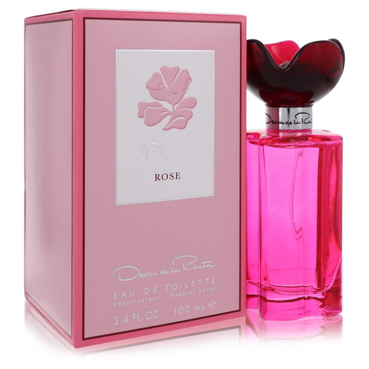 Oscar Rose Eau De Toilette Spray By Oscar De La Renta 3.4 oz