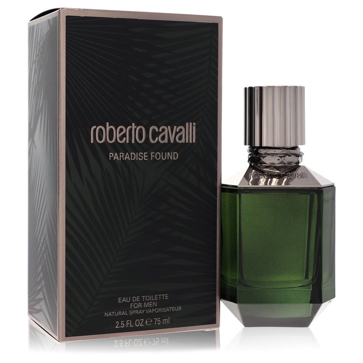 Paradise Found Eau De Toilette Spray By Roberto Cavalli 2.5 oz