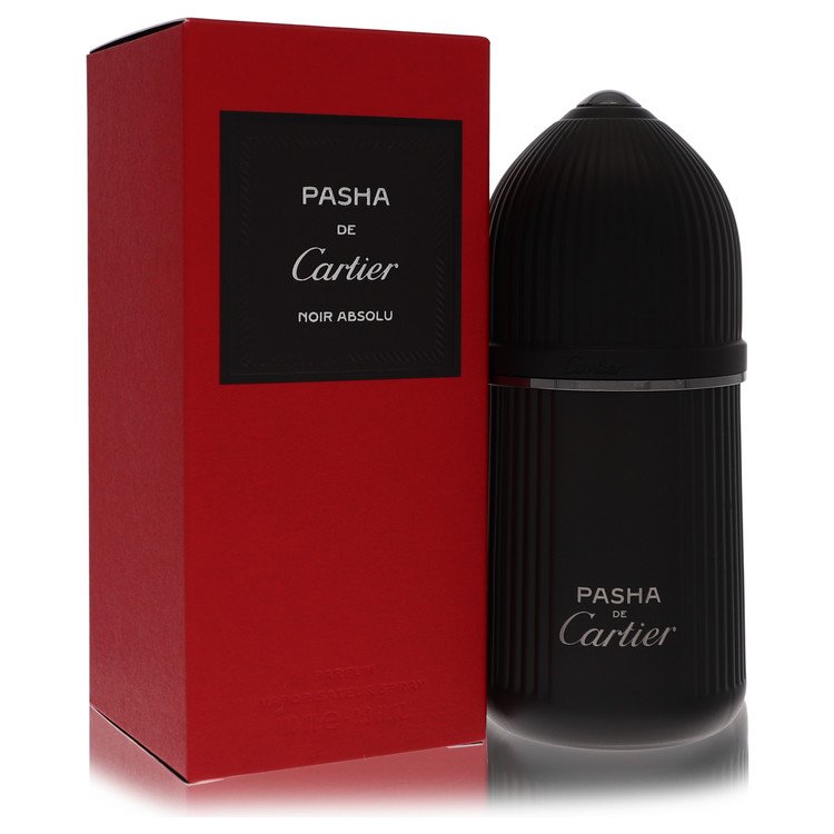 Pasha De Cartier Noire Absolu Parfum Spray By Cartier 3.3 oz