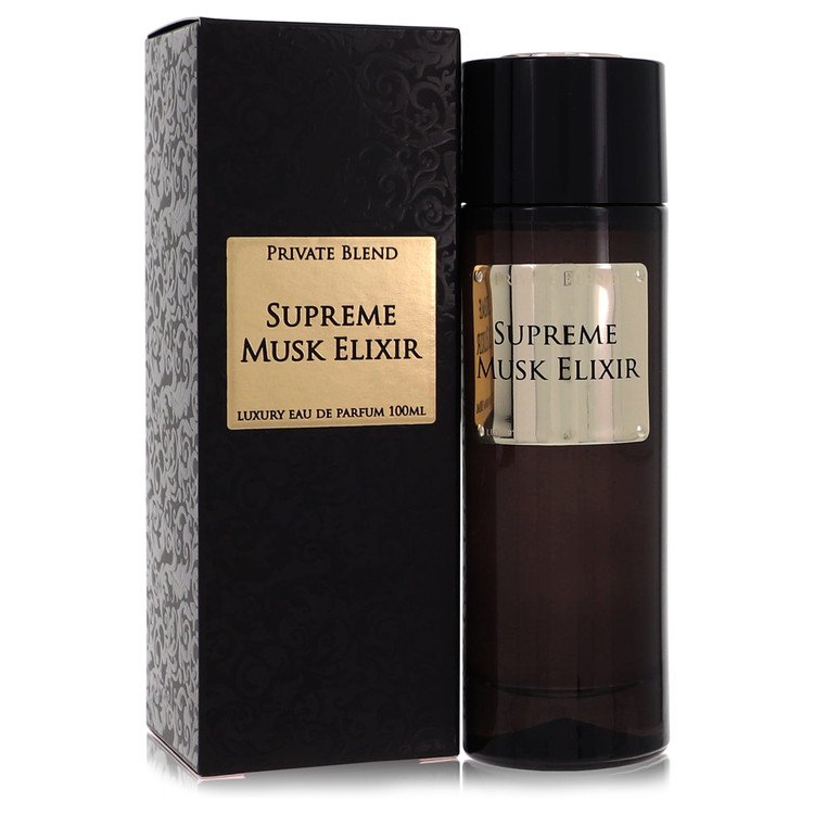 Private Blend Supreme Musk Elixir Eau De Parfum Spray By Chkoudra Paris 3.3 oz