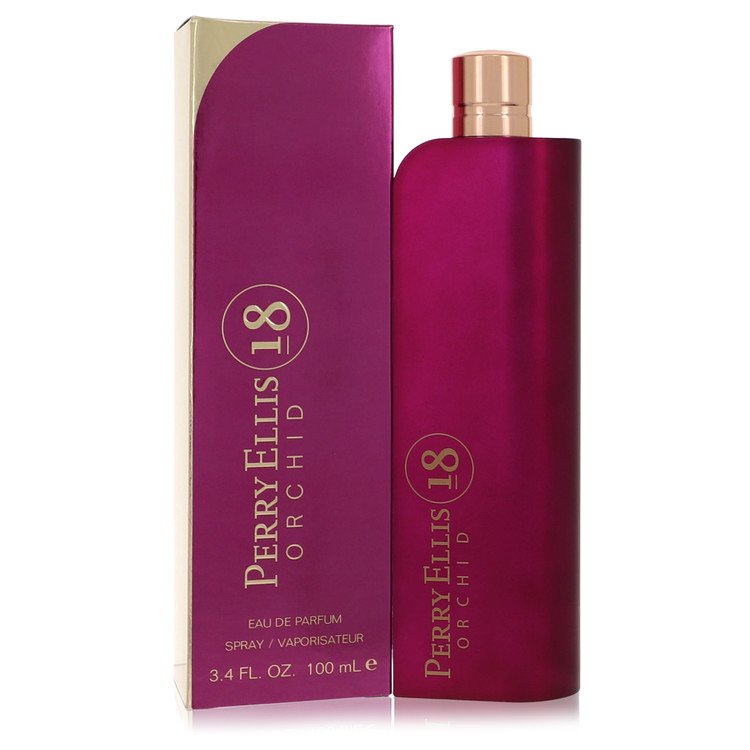 Perry Ellis 18 Orchid Eau De Parfum Spray By Perry Ellis 3.4 oz
