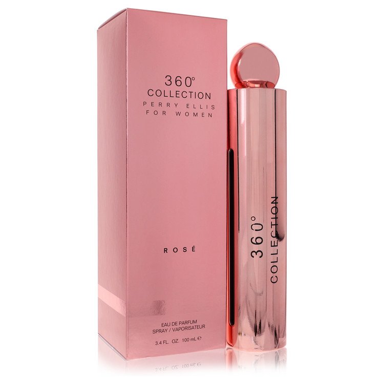 Perry Ellis 360 Collection Rose Eau De Parfum Spray By Perry Ellis 3.4 oz