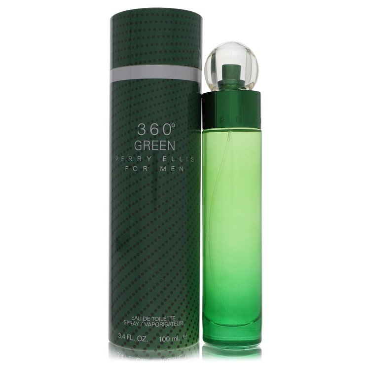 Perry Ellis 360 Green Eau De Toilette Spray By Perry Ellis 3.4 oz