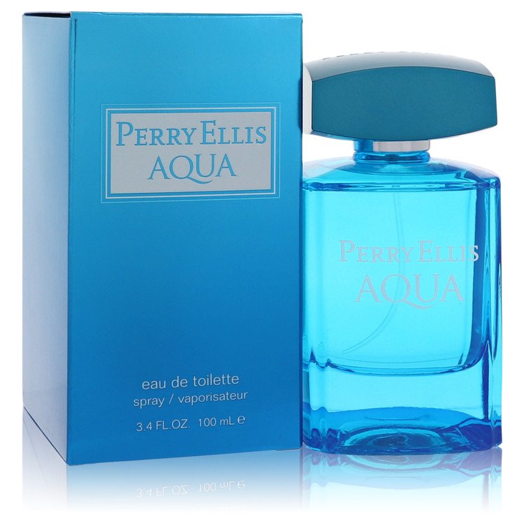 Perry Ellis Aqua Eau De Toilette Spray By Perry Ellis 3.4 oz