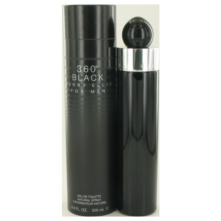 Perry Ellis 360 Black Eau De Toilette Spray By Perry Ellis 6.8 oz