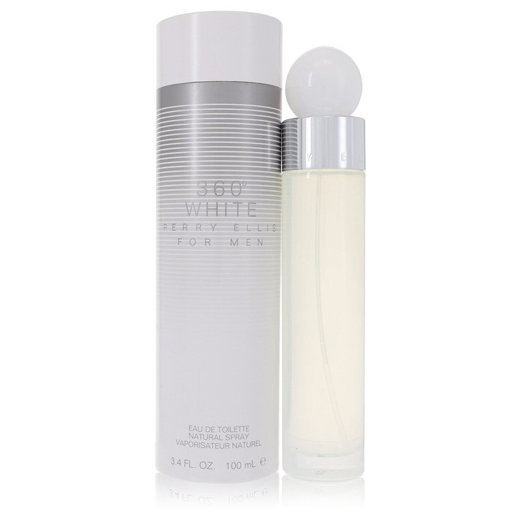 Perry Ellis 360 White Eau De Toilette Spray By Perry Ellis 3.4 oz