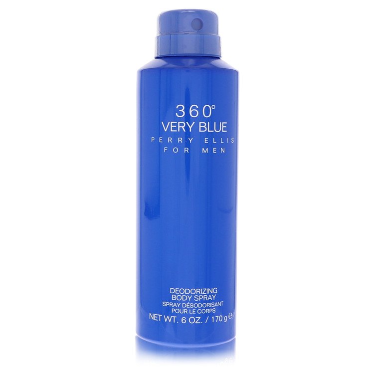Perry Ellis 360 Very Blue Body Spray (unboxed) By Perry Ellis 6.8 oz
