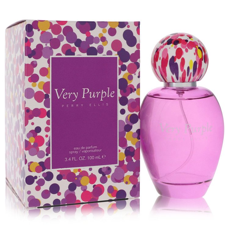 Perry Ellis Very Purple Eau De Parfum Spray By Perry Ellis 3.4 oz