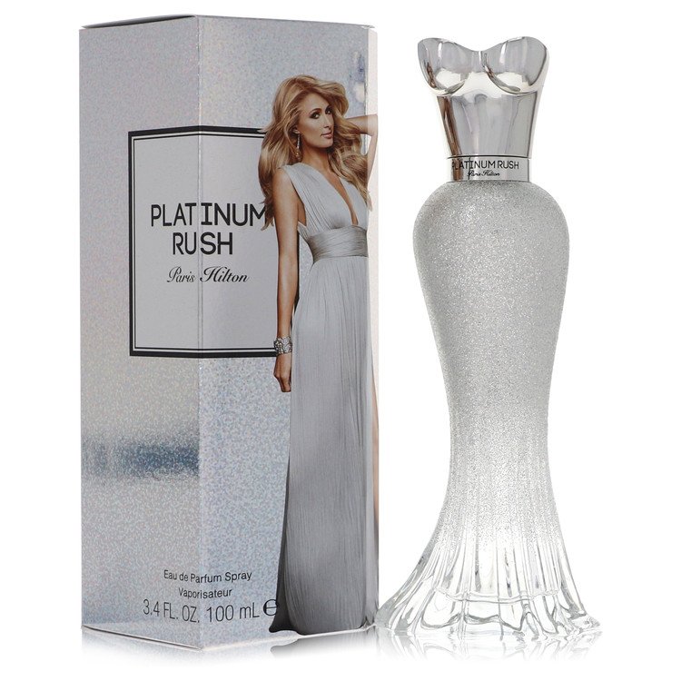 Paris Hilton Platinum Rush Eau De Parfum Spray By Paris Hilton 3.4 oz