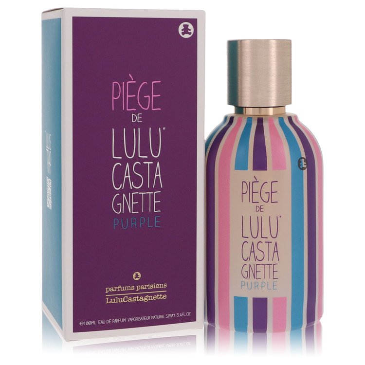 Piege De Lulu Castagnette Purple Eau De Parfum Spray By Lulu Castagnette 3.4 oz
