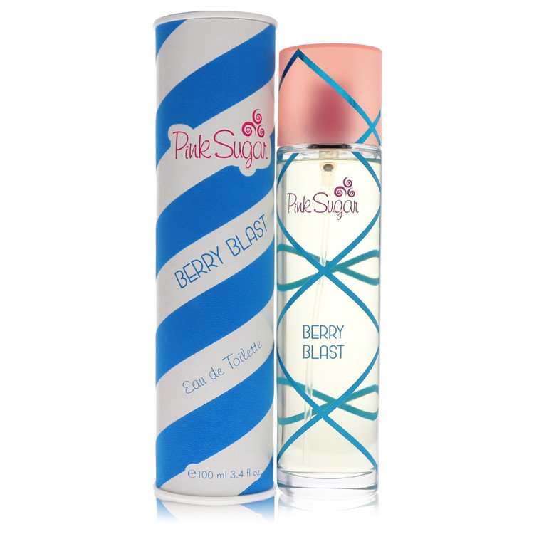 Pink Sugar Berry Blast Eau De Toilette Spray By Aquolina 3.4 oz