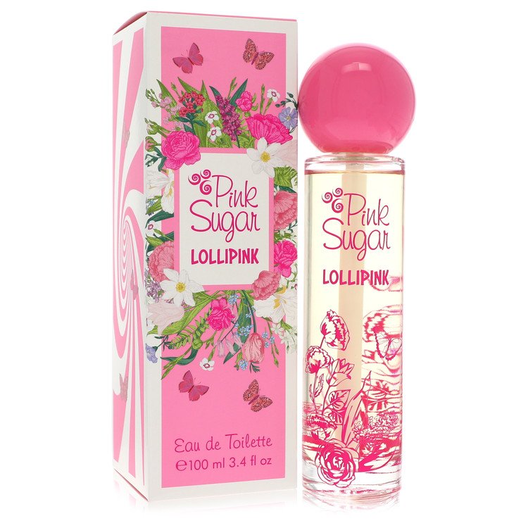 Pink Sugar Lollipink Eau De Toilette Spray By Aquolina 3.4 oz