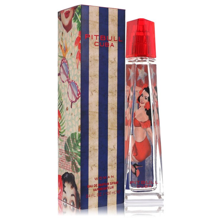 Pitbull Cuba Eau De Parfum Spray By Pitbull 3.4 oz