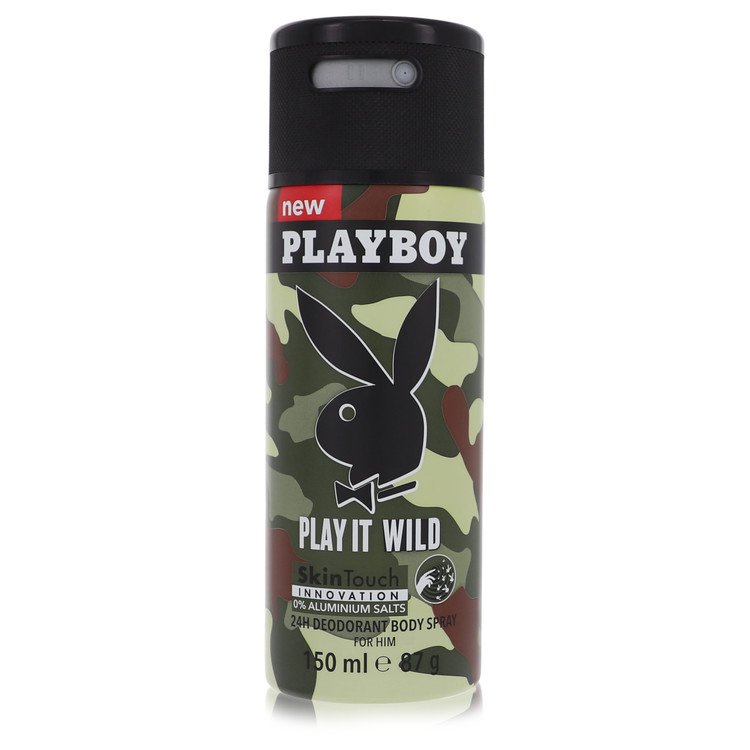 Playboy Play It Wild Deodorant Spray By Playboy 5 oz