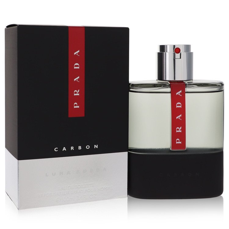 Prada Luna Rossa Carbon Eau De Toilette Spray By Prada 3.4 oz