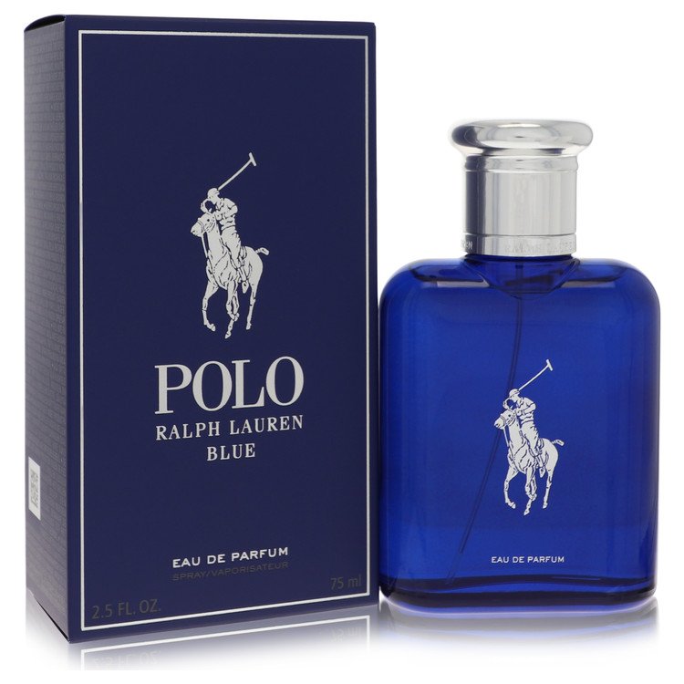 Polo Blue Eau De Parfum Spray By Ralph Lauren 2.5 oz