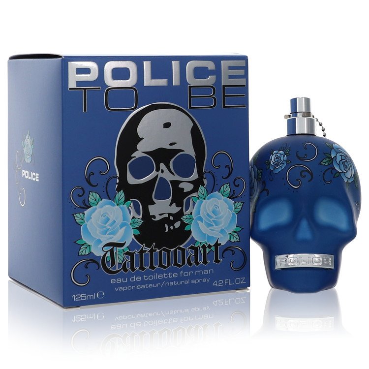 Police To Be Tattoo Art Eau De Toilette Spray By Police Colognes 4.2 oz