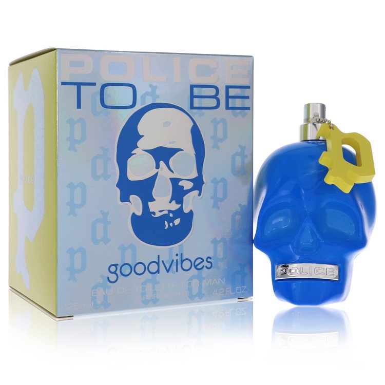 Police To Be Good Vibes Eau De Toilette Spray By Police Colognes 4.2 oz