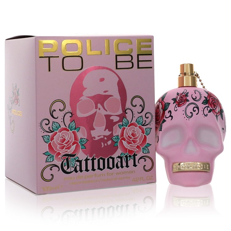 Police To Be Tattoo Art Eau De Parfum Spray By Police Colognes 4.2 oz
