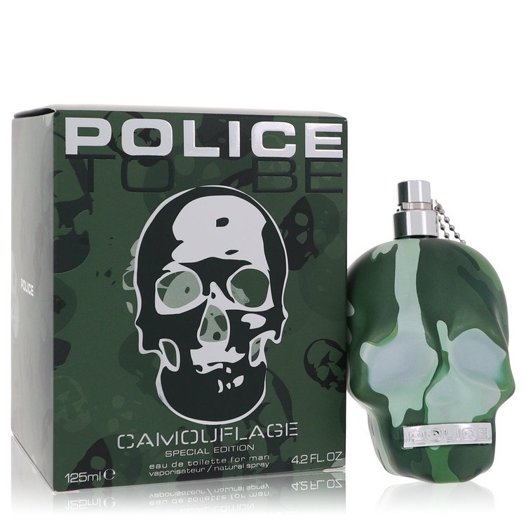 Police To Be Camouflage Eau De Toilette Spray (Special Edition) By Police Colognes 4.2 oz