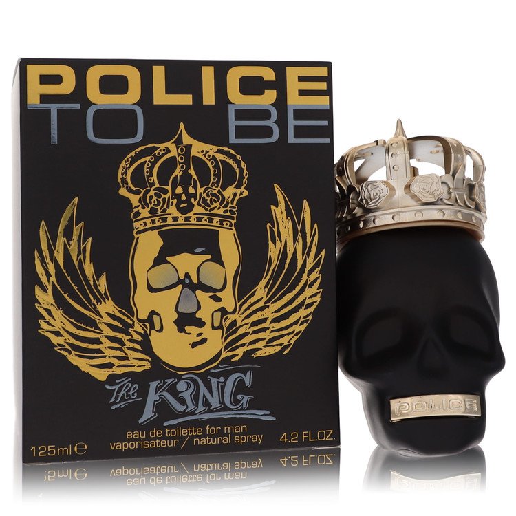 Police To Be The King Eau De Toilette Spray By Police Colognes 4.2 oz