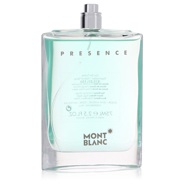 Presence Eau De Toilette Spray (Tester) By Mont Blanc 2.5 oz
