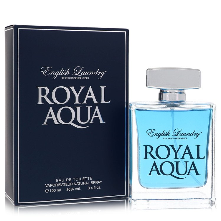 Royal Aqua Eau De Toilette Spray By English Laundry 3.4 oz