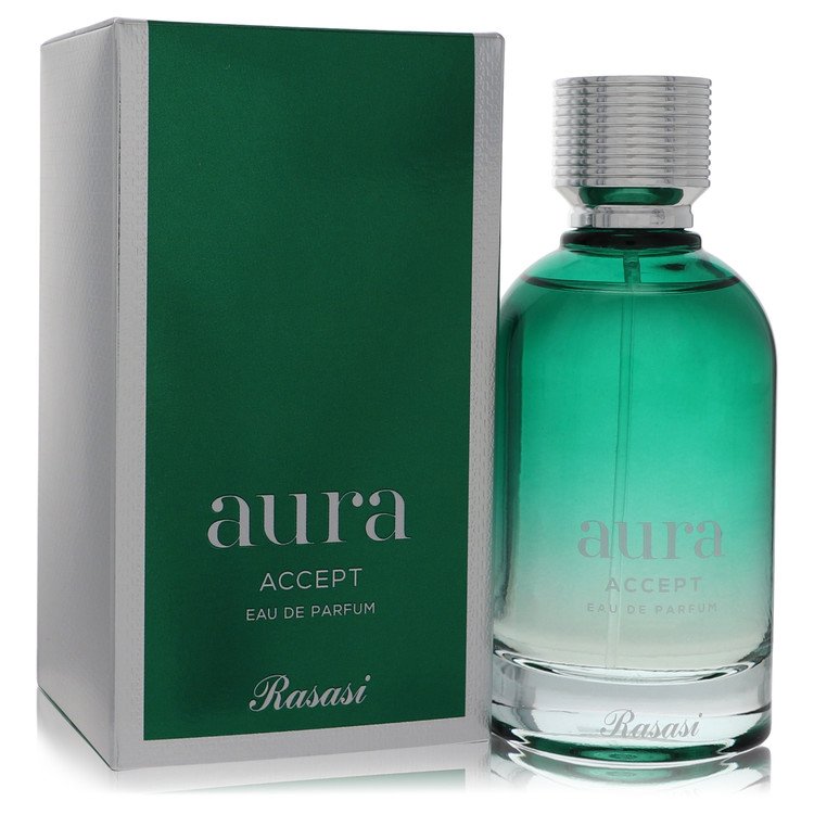 Rasasi Aura Accept Eau De Parfum Spray (Unisex) By Rasasi 3.3 oz